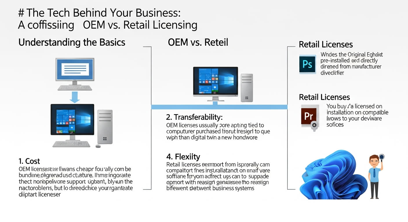 Office OEM vs Retail: Slimme keuze voor jouw licentie