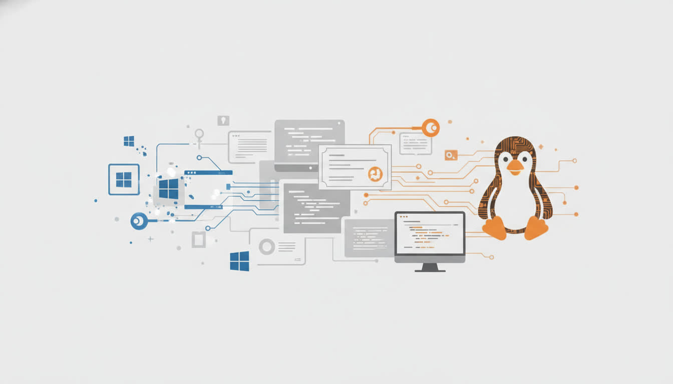 Groningen naar Linux — illustratie bij blogartikel