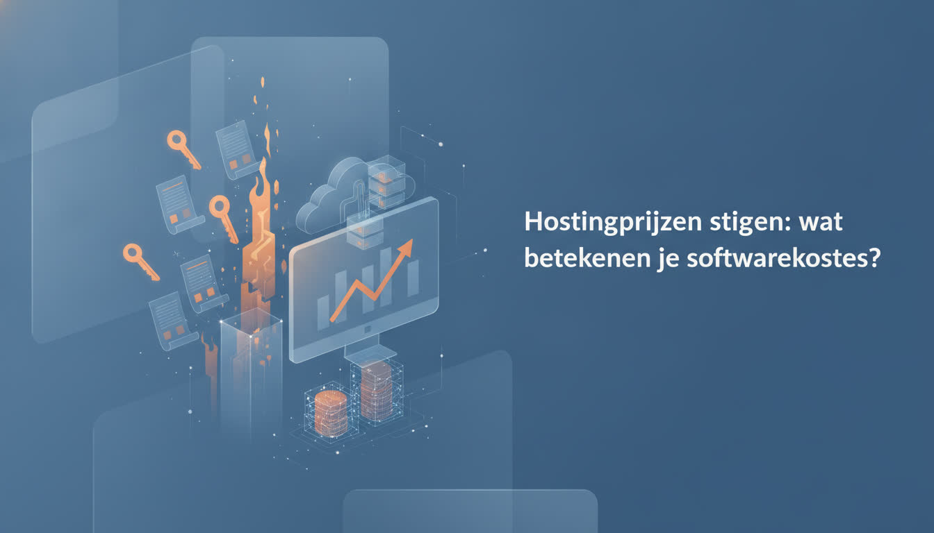 Hostingprijzen stijgen: wat betekenen je softwarekosten?